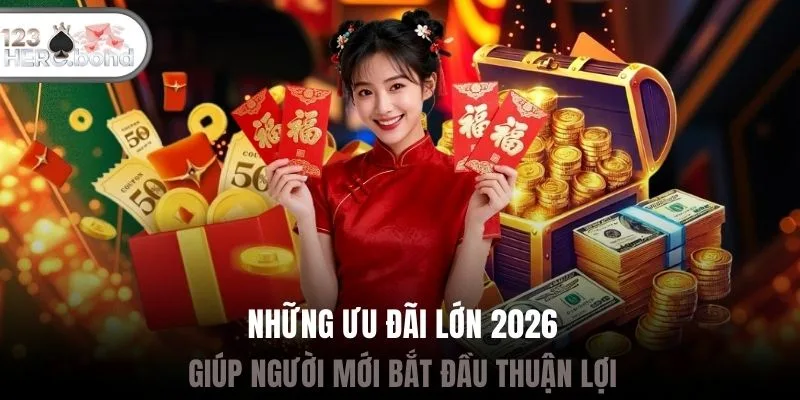 Những ưu đãi lớn 2026 giúp người mới bắt đầu thuận lợi
